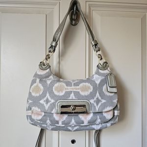 Coach Signature Kristen of Art Ikat Shoulder Bag